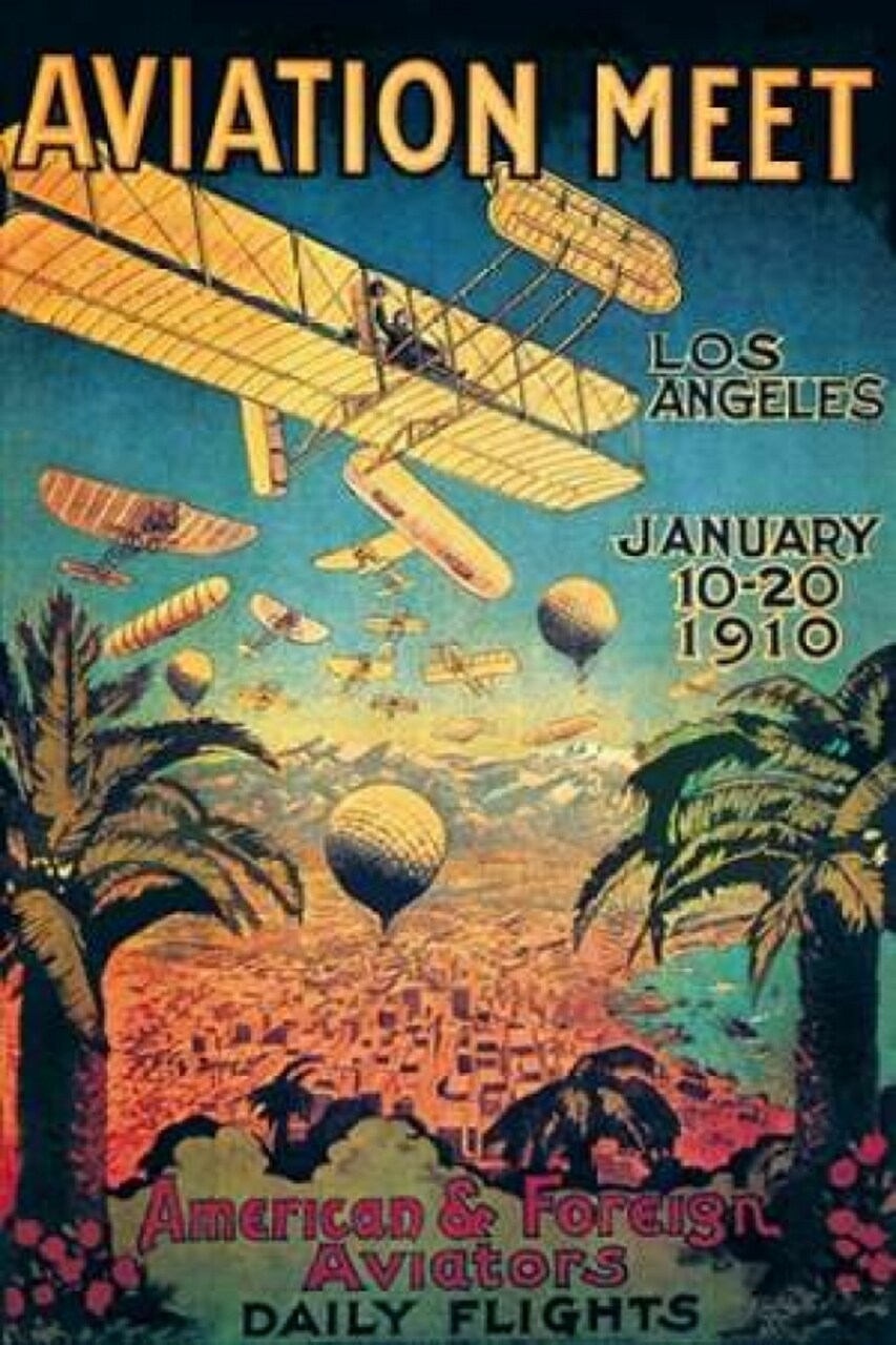 Aviation Meet in Los Angeles Poster Print by Unknown - Item # VARPDX382149